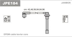 Дроти запалювання Janmor JPE184 для Honda Accord 3.0 V6 24V (J30A1)