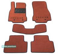 Двошарові килимки Sotra Premium Terracotta для Jaguar XF (mkI-mkII)(4 люверса) 2008-2015 - Фото 1