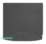 Двошарові килимки Sotra Premium Grey для Renault Arkana (mkI)(верхній рівень)(багажник) 2019→ (EU) - Фото 1