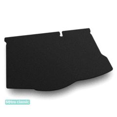 Двухслойные коврики Sotra Classic Black для Ford Ka (mkIII)(хетчбэк)(багажник) 2014-2021