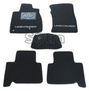 Двошарові килимки Sotra Custom Premium Black для Toyota Land Cruiser Prado (J120)(1-2 ряд) 2002-2009 - Фото 1