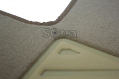 Двошарові килимки Sotra Custom Premium Beige для BMW X5 (E70) / X6 (E71) 2007-2014 - Фото 3