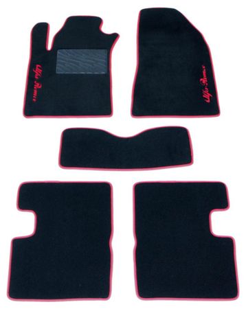 Двошарові килимки Sotra Custom Premium Black для Alfa Romeo Giulietta (mkI) 2010-2014 - Фото 1