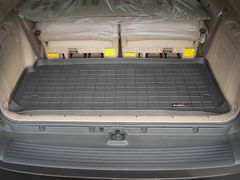 Коврик Weathertech Black для Toyota Sequoia (mkI)(trunk behind 3 row) 2000-2007 - Фото 2