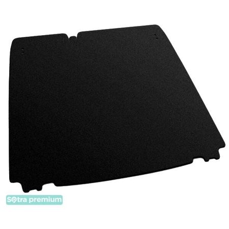 Двошарові килимки Sotra Premium Black для Peugeot 407 (mkI)(седан)(багажник) 2003-2010 - Фото 1