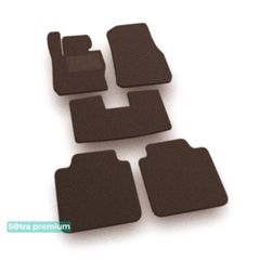 Двошарові килимки Sotra Premium Chocolate для BMW 3-series (F34)(Gran Turismo)(повний привід) 2013-2020
