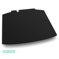 Двухслойные коврики Sotra Classic Black для Skoda Rapid (mkI)(Spaceback)(багажник) 2013-2019