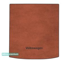 Двошарові килимки Sotra Premium Terracotta для Volkswagen Sharan (mkII)(багажник) 2010-2022