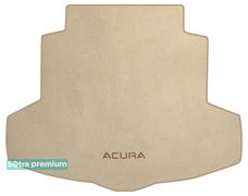 Двошарові килимки Sotra Premium Beige для Acura TLX (mkII)(багажник) 2020→ - Фото 1