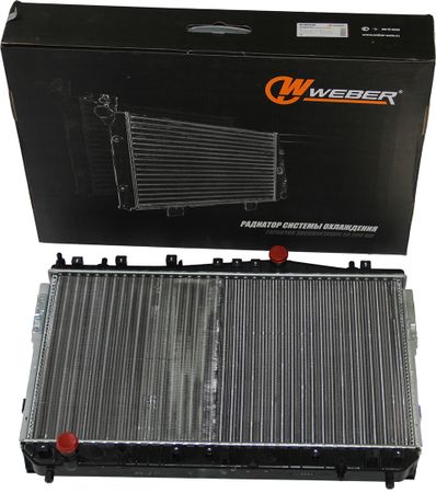 Радиатор охлаждения Weber RC96553378 для Chevrolet Lacetti [96553378] - Фото 1
