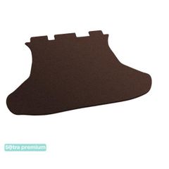 Двошарові килимки Sotra Premium Chocolate для Лада 110 (2112)(5-дв. хетчбек)(багажник) 1996-2014