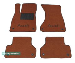 Двошарові килимки Sotra Premium Terracotta для Audi A4/S4/RS4 (mkV)(B9) 2015-2023