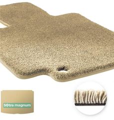 Двошарові килимки Sotra Magnum Beige для Mercedes-Benz B-Class (W247)(верхній рівень)(багажник) 2019→