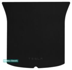 Двошарові килимки Sotra Classic Black для Tesla Model Y (mkI)(5 місць) 2020→ (багажник)