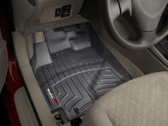 Коврики Weathertech Black для Toyota Corolla (US)(E140) / Matrix (mkII); Pontiac Vibe (mkII)(2WD)(with heating vens under front seats)(1 row) 2009-2014 automatic - Фото 2