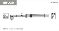 Дроти запалювання Janmor RBU39 для Dacia Logan 1.2 16V (D4F 732) / Sandero 1.2 16V BiFuel