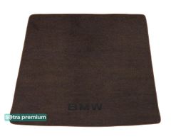 Двошарові килимки Sotra Premium Chocolate для BMW 5-series (E39)(універсал)(багажник) 1996-2003