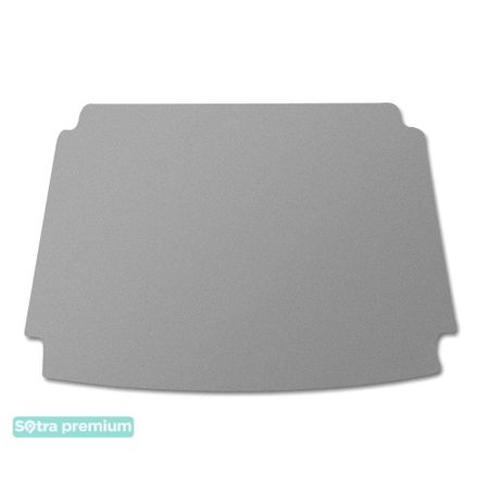 Двошарові килимки Sotra Premium Grey для Kia Niro (mkI)(багажник) 2016-2022 - Фото 1
