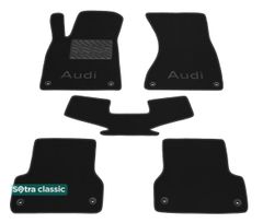 Двухслойные коврики Sotra Classic Black для Audi A7/S7/RS7 (mkI) 2010-2018