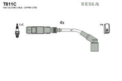 Дроти запалювання Tesla T811C для BMW 3-series (E46)(318Ci) / 5-series (E34)(518i / 518g) / Z3 (E36) 1.9 - Фото 2