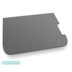 Двошарові килимки Sotra Premium Grey для Citroen C4 Picasso (mkI)(1 вырез)(багажник) 2006-2013
