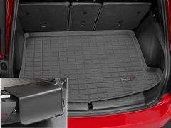 Килимок из захистом WeatherTech Black для Mini Coutryman (mkII)(F60)(with cargo net)(trunk) 2017→ - Фото 2