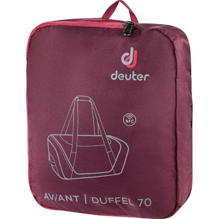 Дорожня сумка Deuter Aviant Duffel 70 (Maron / Aubergine) - Фото 3