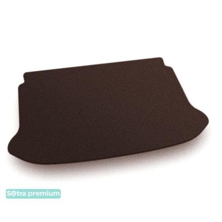 Двошарові килимки Sotra Premium Chocolate для Hyundai Venue (mkI)(верхній)(багажник) 2020→ - Фото 1