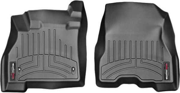 Коврики Weathertech Black для Nissan Leaf (mkI)(1 row) 2010-2012 - Фото 1