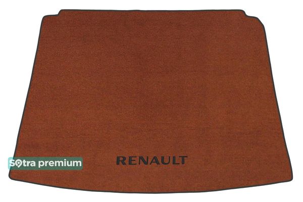 Двошарові килимки Sotra Premium Terracotta для Renault Talisman (mkI)(універсал)(багажник) 2015→ - Фото 1