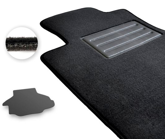 Двошарові килимки Optimal для Lexus IS (mkII)(кабріолет)(багажник) 2005-2015 - Фото 1