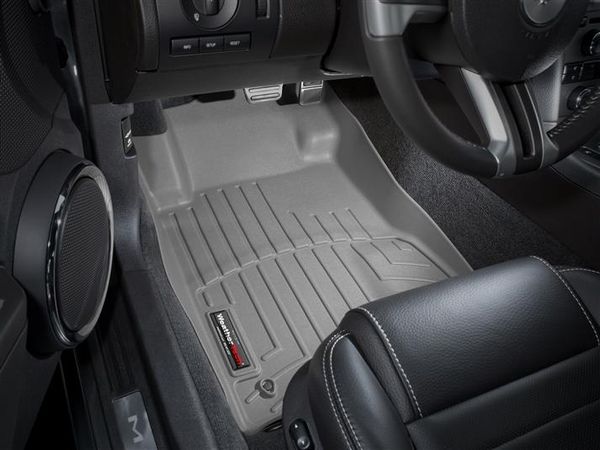 Коврики Weathertech Grey для Ford Mustang (mkV)(2 fixing hooks) 2009-2010 - Фото 2