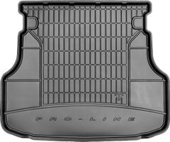 Резиновый коврик в багажник Frogum Pro-Line для Toyota Avensis (mkII)(универсал) 2003-2009 (без двухуровневого пола)(с боковыми нишами)(багажник)