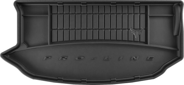 Гумовий килимок у багажник Frogum Pro-Line для Kia Soul (mkI) 2008-2013 (із запаскою)(верхній рівень)(багажник) - Фото 1
