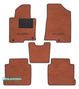 Двошарові килимки Sotra Premium Terracotta для Hyundai Sonata (mkVII) 2015-2019 (KOR) - Фото 1