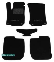 Двошарові килимки Sotra Premium Black для Skoda Octavia (mkI)(A4) 1997-2010