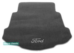 Двухслойные коврики Sotra Classic Grey для Ford Mondeo (mkIV)(седан)(багажник) 2007-2014