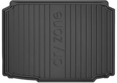 Резиновый коврик в багажник Frogum Dry-Zone для Skoda Fabia (mkII)(хетчбэк) 2006-2014 (без двухуровневого пола)(багажник)