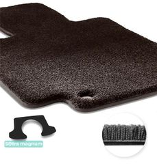 Двошарові килимки Sotra Magnum Black для Subaru BRZ (mkI)(з вирізом під запаску)(багажник) 2012-2020