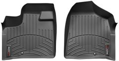 Коврики WeatherTech Black для Dodge Grand Caravan (mkV); Chrysler Grand Voyager (mkV); Lancia Voyager (mkI); Volkswagen Routan (mkI)(with console)(2 fixing hooks)(1 row) 2011-2020 - Фото 1