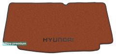 Двошарові килимки Sotra Premium Terracotta для Hyundai i10 (mkII)(багажник) 2013-2019 - Фото 1