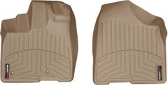 Коврики Weathertech Beige для Toyota Sienna (mkIII)(1 row) 2010-2012 - Фото 1