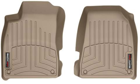 Коврики Weathertech Beige для Audi A4/S4/RS4 (B6/B7) 2001-2009; Seat Exeo (mkI)(1 row) 2008-2013 - Фото 1