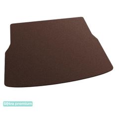 Двошарові килимки Sotra Premium Chocolate для Kia Cerato (mkIII)(купе)(багажник) 2013-2018