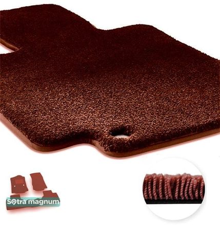 Двошарові килимки Sotra Magnum Red для Chevrolet Tahoe (mkIV)(1-2 ряд) 2015-2020 - Фото 1