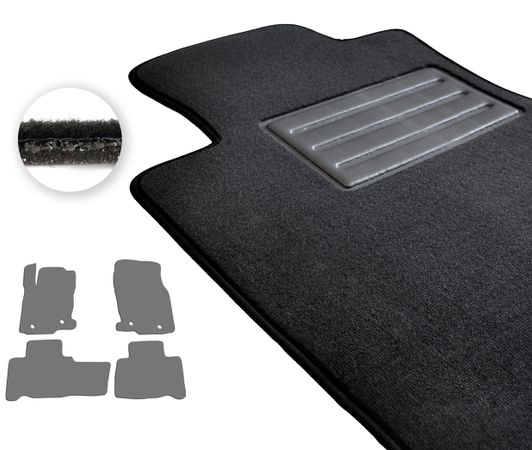 Двошарові килимки Optimal для Lexus NX (mkI) 2014-2021 - Фото 1