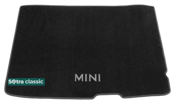 Двошарові килимки Sotra Classic Black для Mini Clubman (mkII)(F54)(багажник) 2015→ - Фото 1
