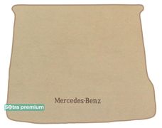 Двухслойные коврики Sotra Premium Beige для Mercedes-Benz M/GLE-Class (W166)(багажник) 2011-2019 - Фото 1