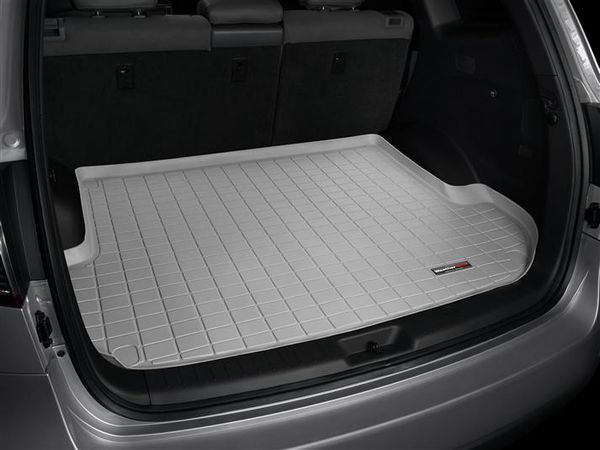 Коврик WeatherTech Grey для Hyundai Santa Fe (mkII)(2 rows)(trunk behind 2 row) 2007-2012 - Фото 2