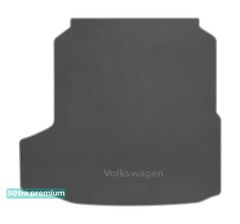 Двошарові килимки Sotra Premium Grey для Volkswagen Arteon (mkI)(універсал)(багажник) 2020→